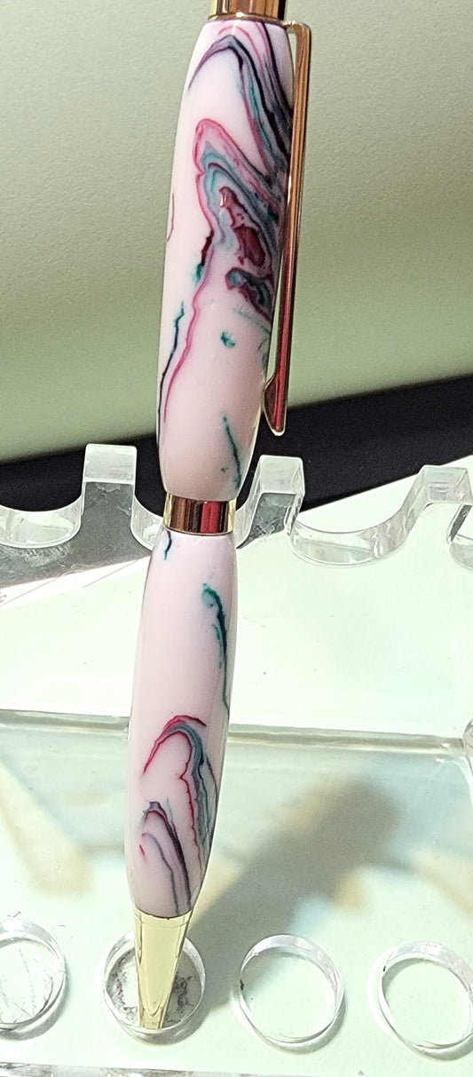 Holiday Swirl Acrylic Pen